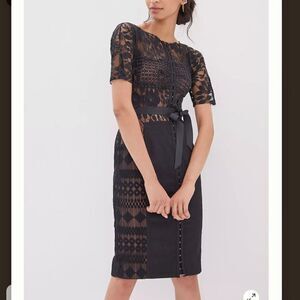 New Byron Lars Anthropologie Carissima Sheath Dress Size 6